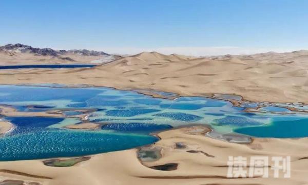世界上最高的沙漠库木库里沙漠-海拔4706米形成月牙湖(4)