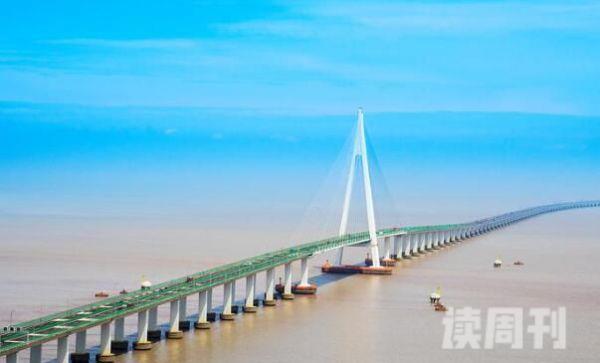 世界第二长的跨海大桥构建了长江金三角的杭州湾跨海大桥
